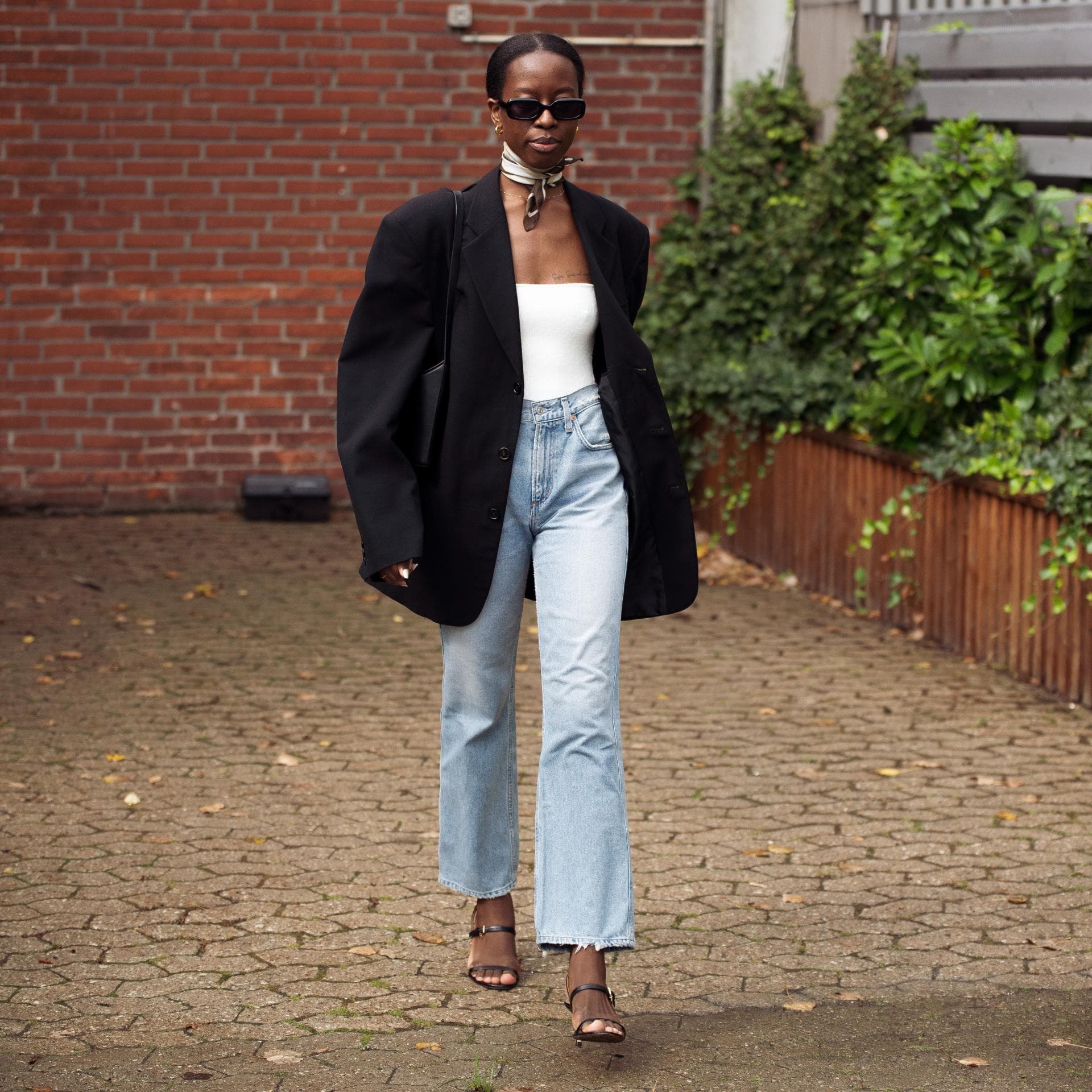 Jeans blazer schwarz Clearance